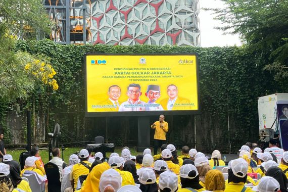 Golkar Jakarta Instruksikan Kadernya Door-to-Door Demi Menangkan Ridwan Kamil-Suswono - JPNN.COM