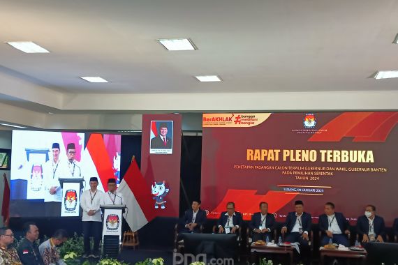 Raih 3 Juta Lebih Suara, Andra Soni-Dimyati Ditetapkan jadi Gubernur & Wagub Terpilih Banten - JPNN.COM