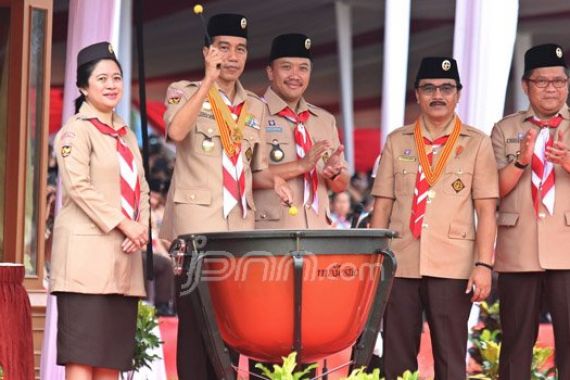 Jokowi: Gerakan Pramuka Harus Bikin Terobosan - JPNN.COM