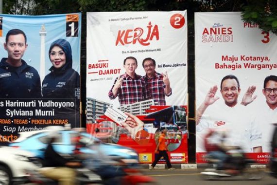 Alat Peraga Kampanye Masih Kotori Jakarta - JPNN.COM