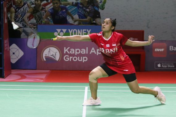 Gregoria Mariska Dipukul An Seyoung di Final Australian Open 2022 - JPNN.COM