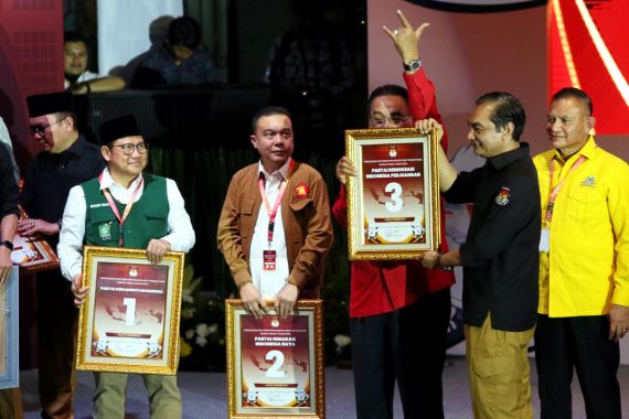 Sah! Ini Nomor Urut Parpol Kontestan Pemilu 2024 Hasil Undian di KPU - JPNN.COM