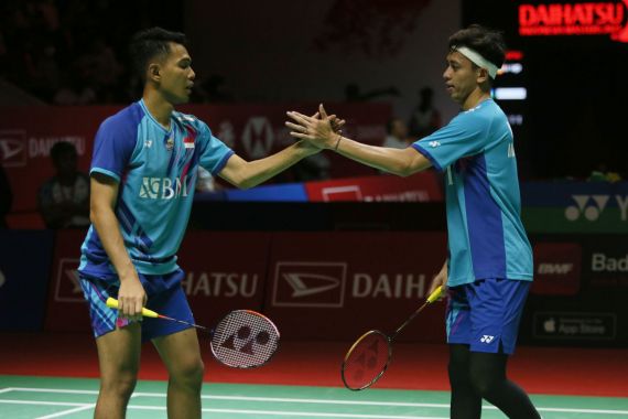 Indonesia Masters 2023: Kena Tikung Duo China, Fajar/Rian Angkat Koper - JPNN.COM