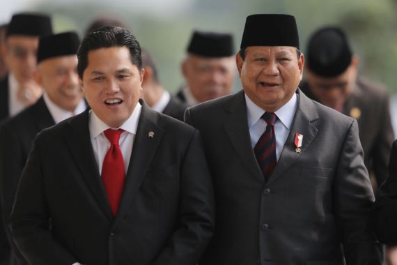 Erick Thohir Banyak Didukung Orang Jokowi, Makin Dekat Jadi Cawapres Prabowo - JPNN.COM
