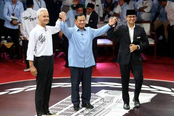 Survei ARCHI: Prabowo-Gibran Unggul tetapi Menurun, AMIN Melesat - JPNN.COM