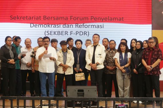 FPDR Sebut Demokrasi Telah Dirusak, Singgung MK dan KPU - JPNN.COM