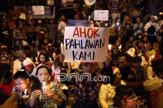 Aksi Bela Ahok Usung Slogan Torang Samua Basudara - JPNN.COM