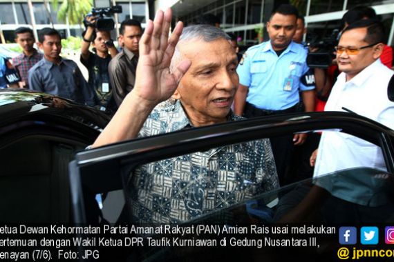 Pernyataan Terbaru Amien Rais soal Prabowo vs Jokowi - JPNN.COM