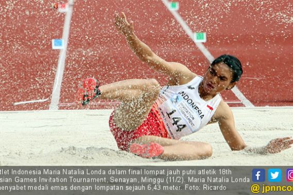 Lihatlah, Maria Londa Melompat Demi Indonesia - JPNN.COM