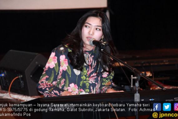 Isyana Sarasvati, Beruntung Mengenal Piano Sejak Kecil - JPNN.COM