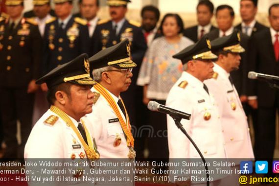 Dipercepat, Pelantikan Gubernur Sumsel dan Kaltim Tetap Sah - JPNN.COM