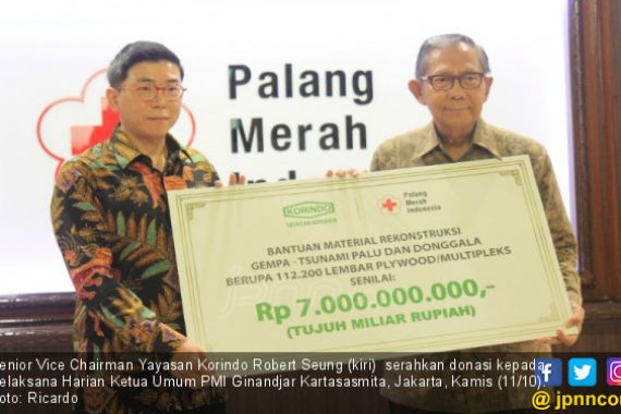 Korindo Sumbang Rp 7 Miliar untuk Korban Gempa Sulteng - JPNN.COM