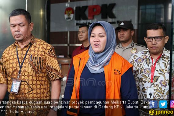 Sudah Tertangkap KPK, Bupati Bekasi Nonaktif Neneng Hasanah Kapok Jadi Kepala Daerah - JPNN.COM