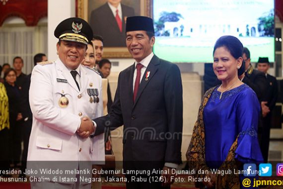 Permintaan Khusus Jokowi ke Gubernur Lampung - JPNN.COM