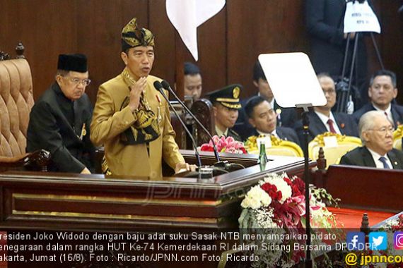 Sering Dikritik, Jokowi Tetap Puji Kinerja DPR - JPNN.COM