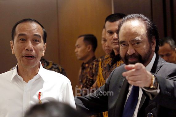 Pengakuan Anak Buah Megawati Soal Hubungan Terkini Jokowi dan Surya Paloh - JPNN.COM