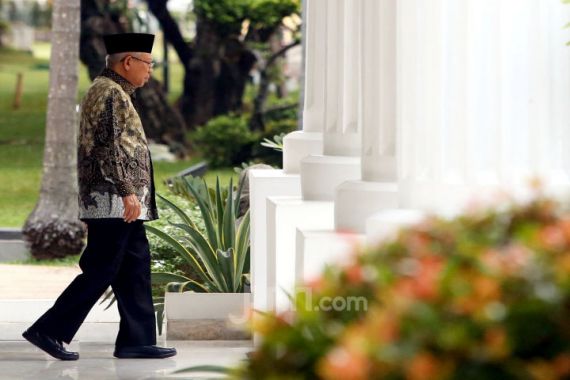 Wapres Ma'ruf Amin Blak-blakan Disuruh Belok Sama Jokowi - JPNN.COM