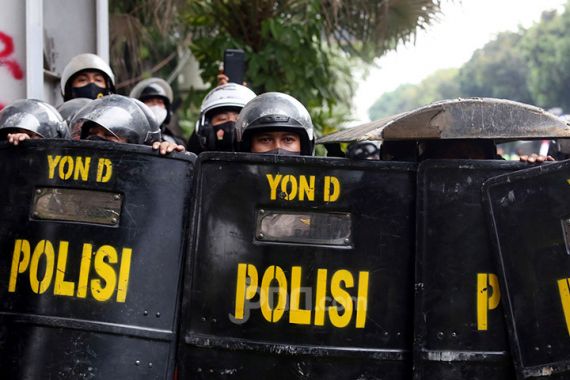 2 Demo Besar Warnai Jakarta Hari Ini, 7.766 Polisi Siaga, 8.000 jadi Cadangan - JPNN.COM