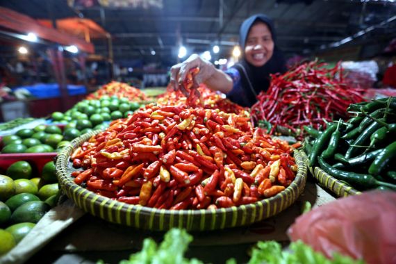 Kenaikan Harga Cabai Rawit hingga Minyak Goreng Punya Andil Besar Pada Inflasi 2021 - JPNN.COM