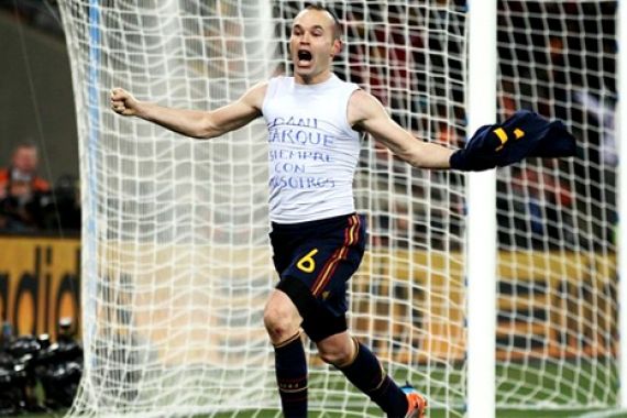 Gol Iniesta untuk Jarque - JPNN.COM