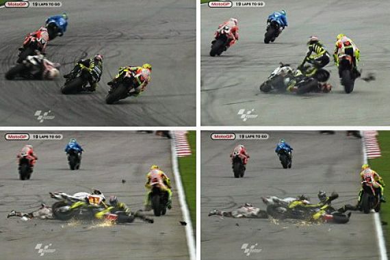 Simoncelli Jatuh Tak Bangun Lagi - JPNN.COM