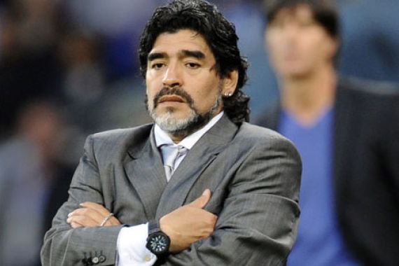 Napoli Gagal, Maradona Sedih - JPNN.COM