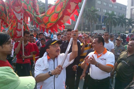 Di Car Free Day, Warga Berteriak 'Kumis Lanjutkan' - JPNN.COM