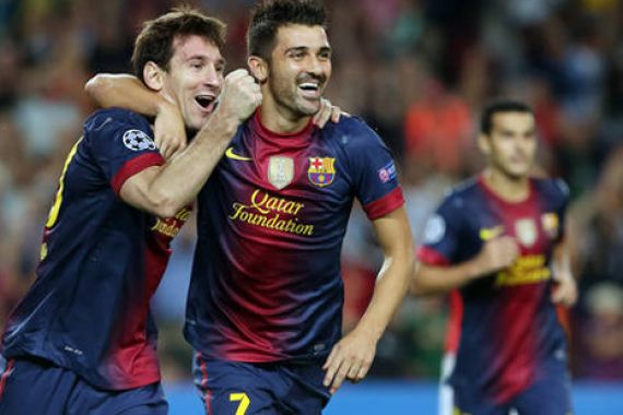 2 Gol Messi Selamatkan Barcelona - JPNN.COM