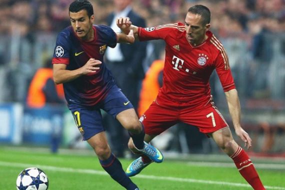 Menit ke 25, Munchen 1-0 Barcelona - JPNN.COM