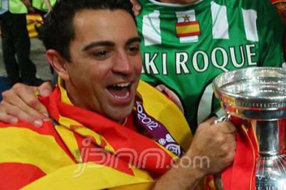 Konflik Xavi-Del Bosque Mereda - JPNN.COM