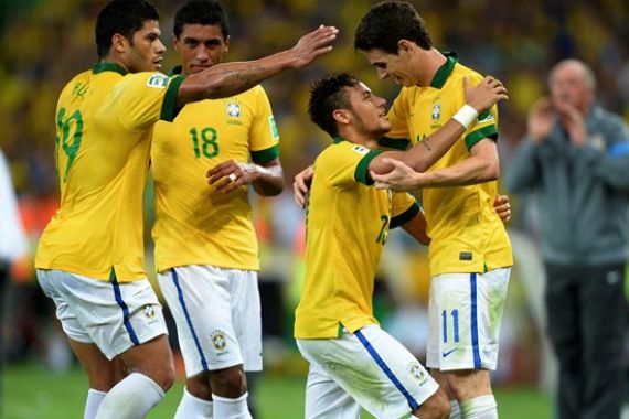 Hantam Spanyol 3-0, Brasil Juara Piala Konfederasi - JPNN.COM