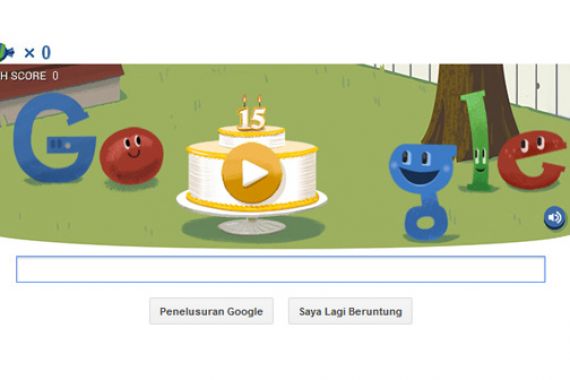 Google Rayakan HUT ke-15 Lewat Doodle Game Pinata - JPNN.COM