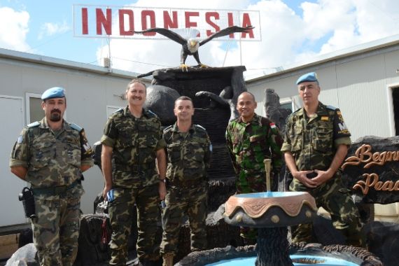 Di Lebanon, Pasukan Garuda Masih Sempat Promosikan Indonesia - JPNN.COM