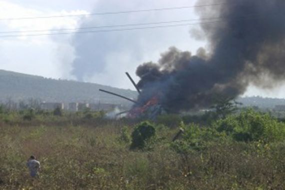 Heli Milik AD Terbakar, 13 Tewas, 6 Terluka - JPNN.COM