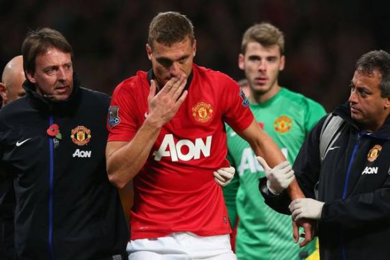 Nemanja Vidic Cedera Kepala - JPNN.COM