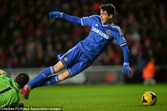 Mourinho Kecewa Diving Oscar - JPNN.COM