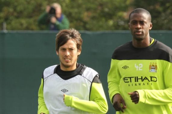 David Silva-Yaya Toure Out Lawan Blackburn - JPNN.COM