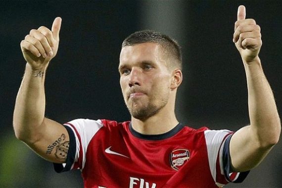 Dua Gol Podolski, Benamkan Conventry - JPNN.COM