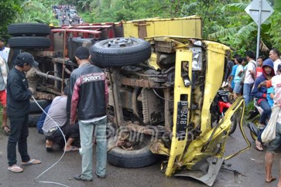 Penyidikan Kasus Truk Pengangkut Pramuka Berlanjut - JPNN.COM