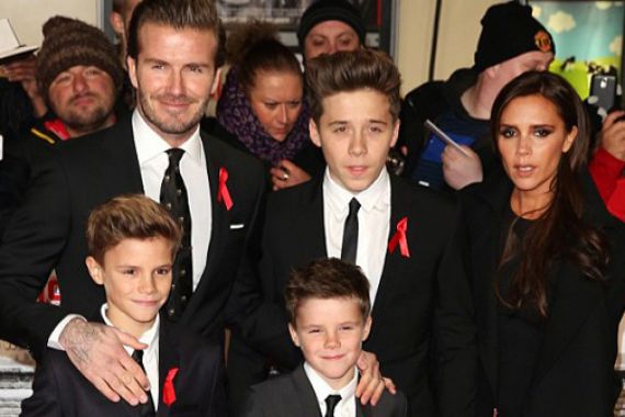 Beckham Yakin Tiga Anaknya Jadi Playboy - JPNN.COM