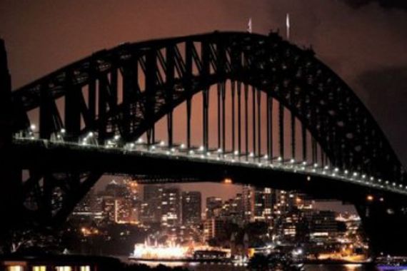 Earth Hour di Australia, Gedung Opera dan Jembatan Harbour Gelap Gulita - JPNN.COM