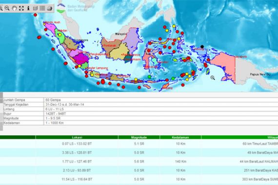 Gempa 5,4 Skala Richter Guncang Sumatera Selatan - JPNN.COM