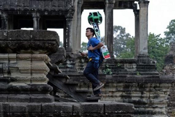 Google Perkenalkan Street View Angkor Wat - JPNN.COM