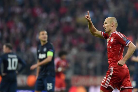 Singkirkan MU, Robben Akui Sempat Bermain Tanpa Arah - JPNN.COM