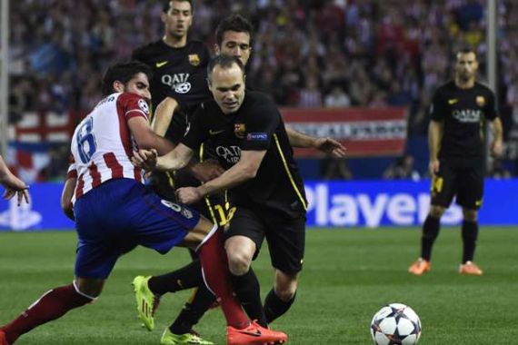 Iniesta Terkejut Diganti Lawan Atletico - JPNN.COM