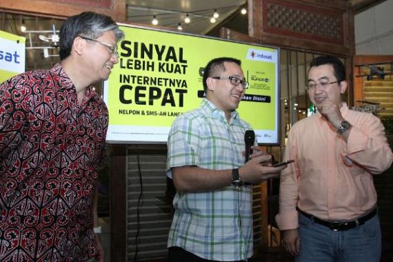 Apresiasi Pelanggan, Indosat 'Kopi Darat' dengan Komunitas Pecinta Android - JPNN.COM