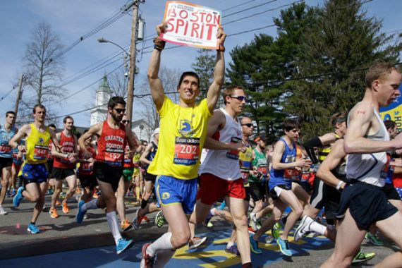 Lomba Lari Maraton Boston Dijaga Ketat - JPNN.COM