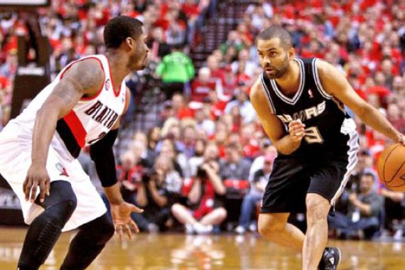 Parker Menggila, Spurs Tinggalkan Blazers 3-0 - JPNN.COM