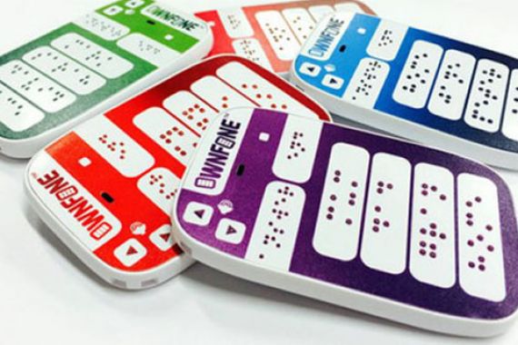 OwnFone Klaim Produksi Ponsel Braille Pertama di Dunia - JPNN.COM