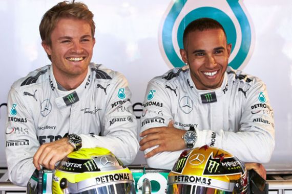 Hamilton Akui Pertemanan dengan Rosberg Diwarnai Pasang Surut - JPNN.COM
